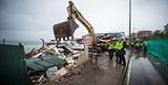 Obras de la Explanada del Muelle de Gamazo 