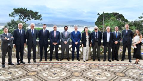 Recepción a mienbros del Consejo de Administración de Boluda Towage en el Palacio de La Magdalena