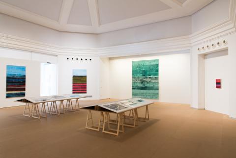 Exposición Juan Uslé en el Palacete del Embarcadero @MiriamMoraPabloLópez