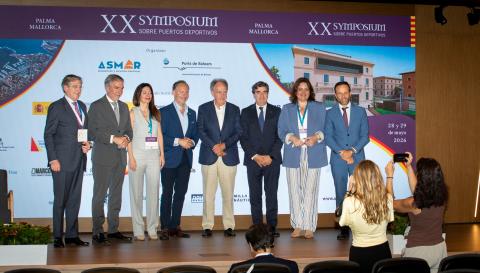 César Díaz en el XX Symposium de Puertos Deportivos