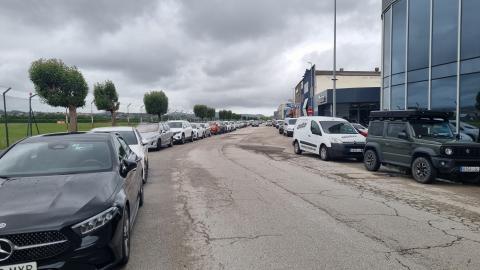 Vial sur polígono de Actimarsa